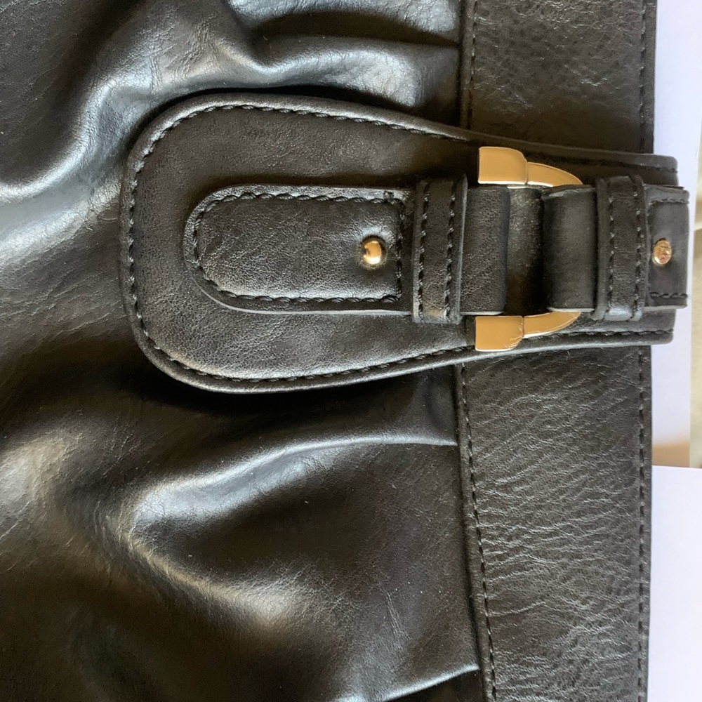Liz Claiborne - Vintage Faux Leather Clutch Purse - Picture 6 of 7